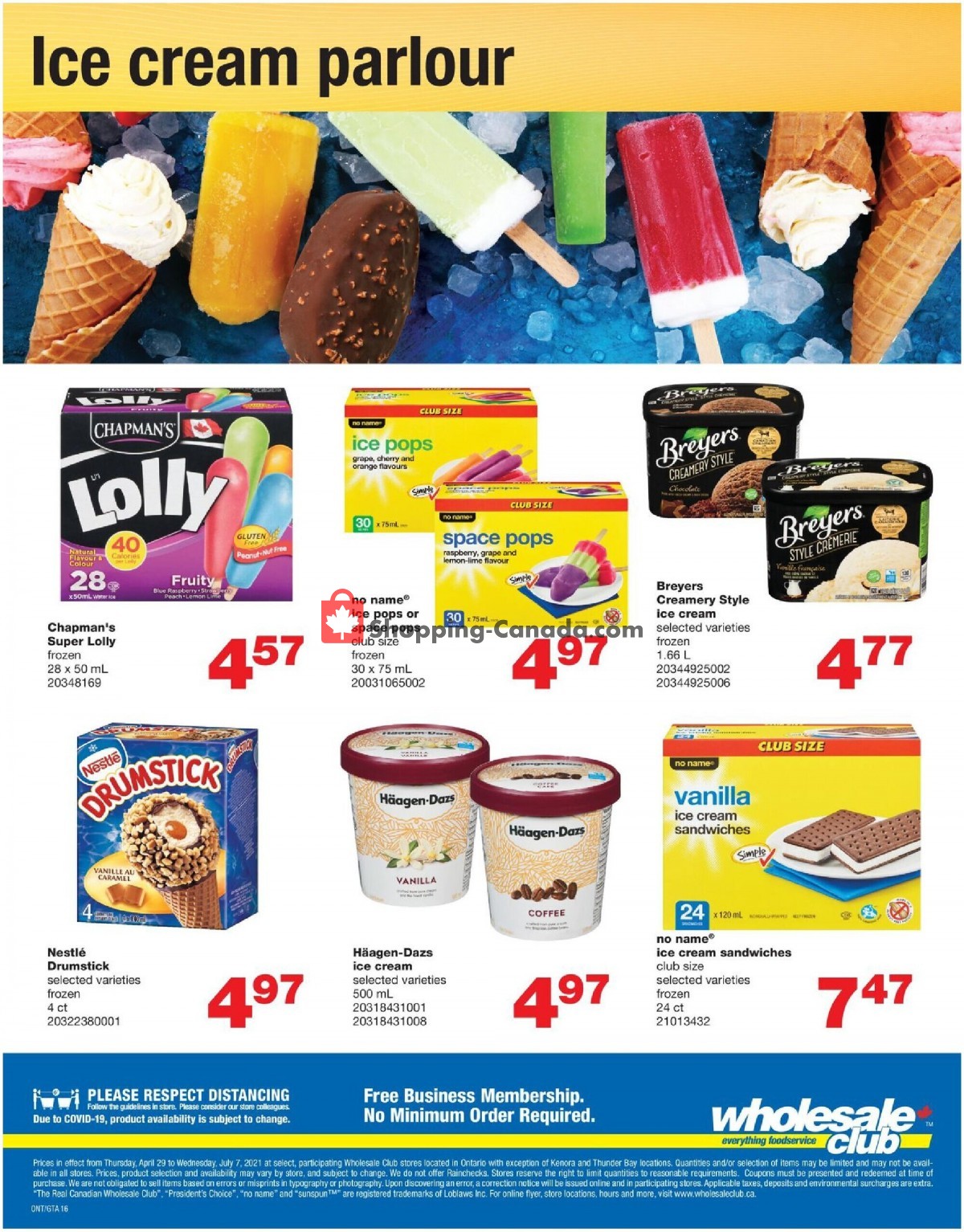 Wholesale Club flyer from Thursday April 29, 2021 to Tuesday July 27, 2021 - page 16