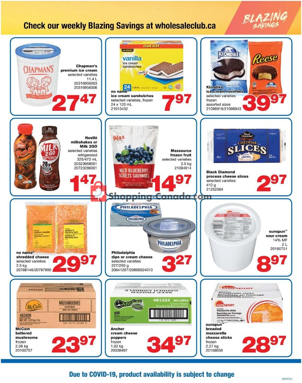 Wholesale Club flyer from Thursday July 2, 2020 to Wednesday September 9, 2020 - page 3