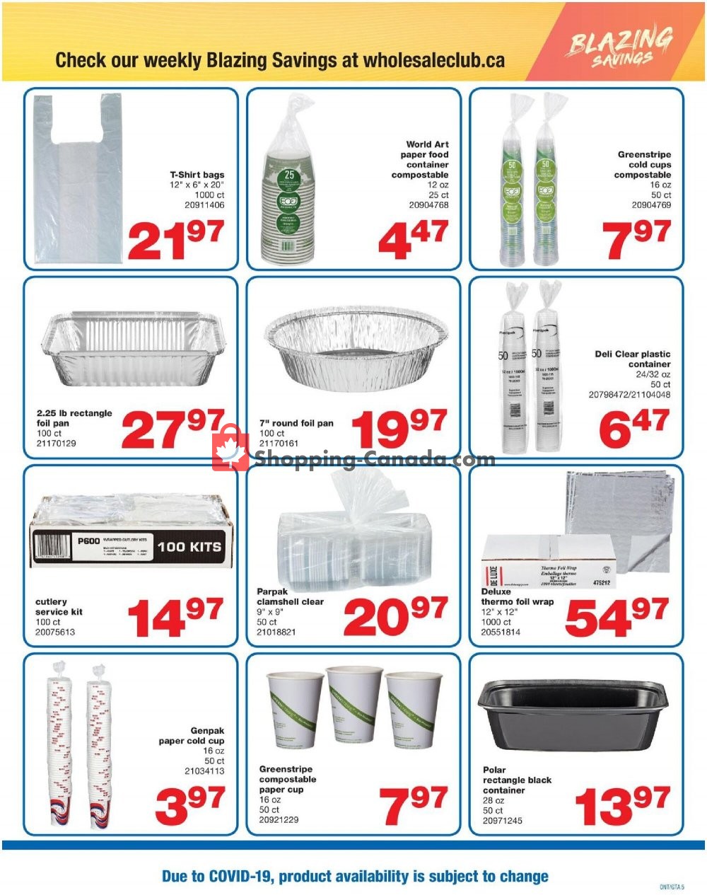 Wholesale Club flyer from Thursday July 2, 2020 to Wednesday September 9, 2020 - page 5