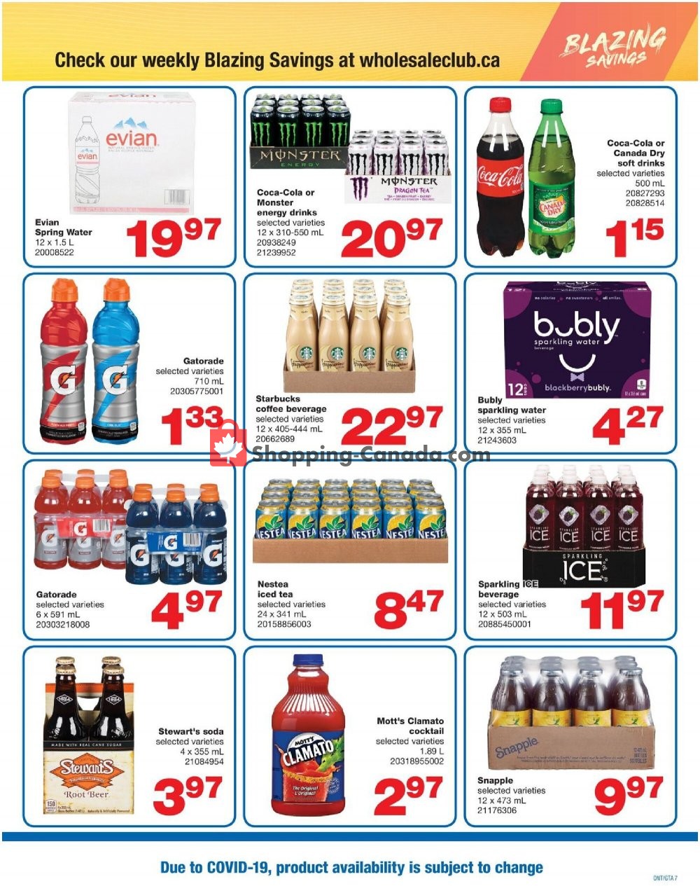 Wholesale Club flyer from Thursday July 2, 2020 to Wednesday September 9, 2020 - page 7