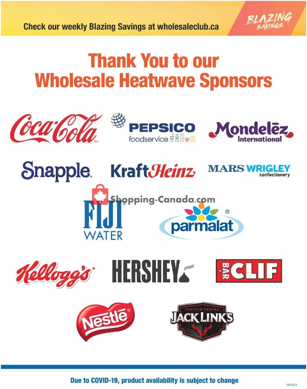 Wholesale Club flyer from Thursday July 2, 2020 to Wednesday September 9, 2020 - page 9