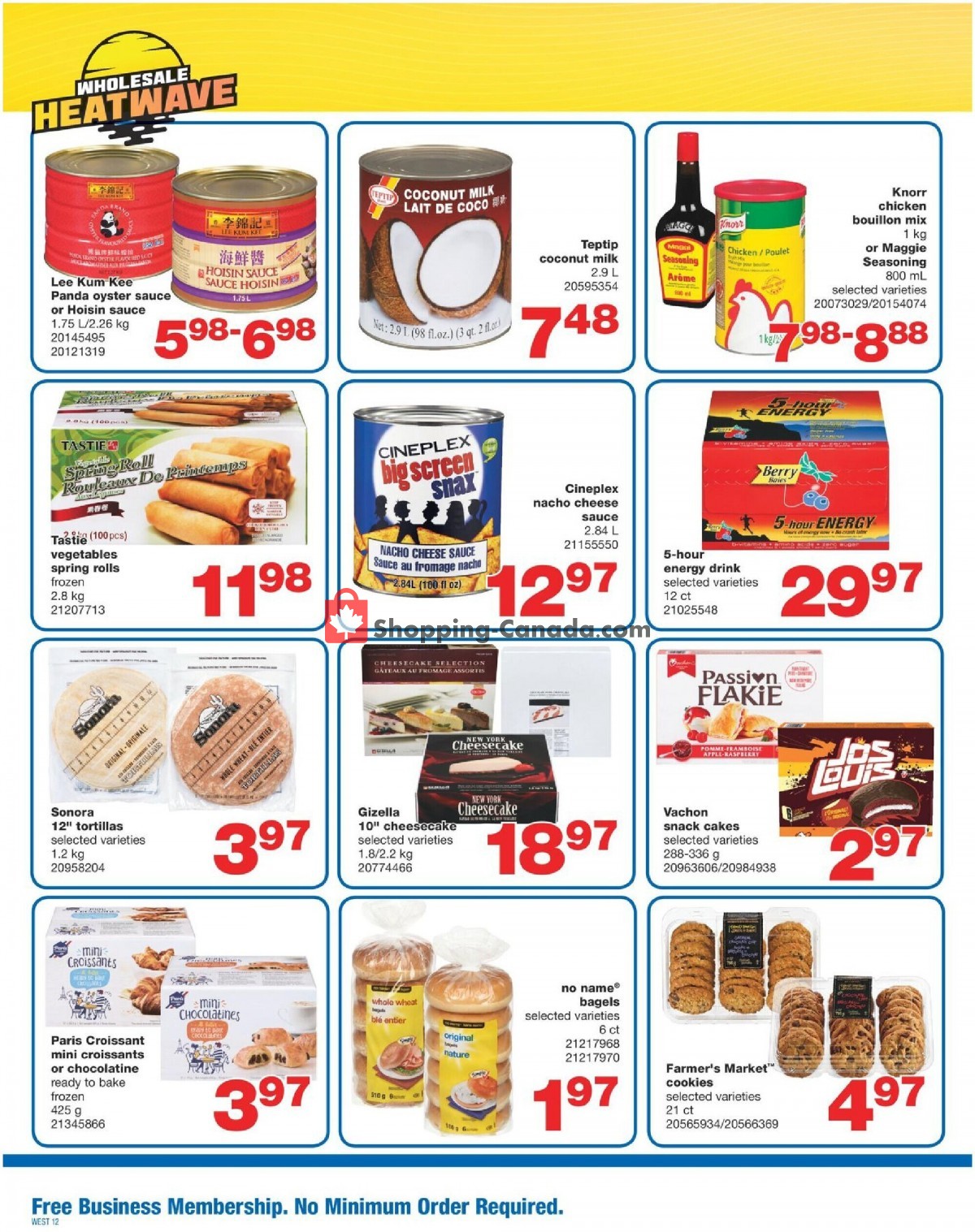 Wholesale Club flyer from Thursday April 29, 2021 to Wednesday July 7, 2021 - page 12