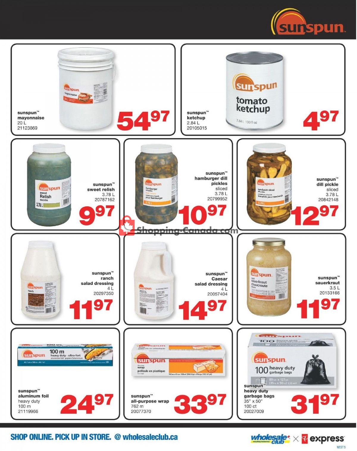 Wholesale Club flyer from Thursday April 29, 2021 to Wednesday July 7, 2021 - page 5