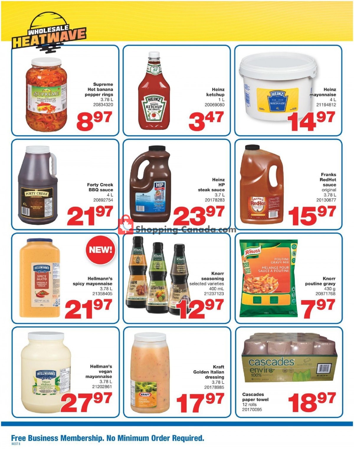 Wholesale Club flyer from Thursday April 29, 2021 to Wednesday July 7, 2021 - page 8