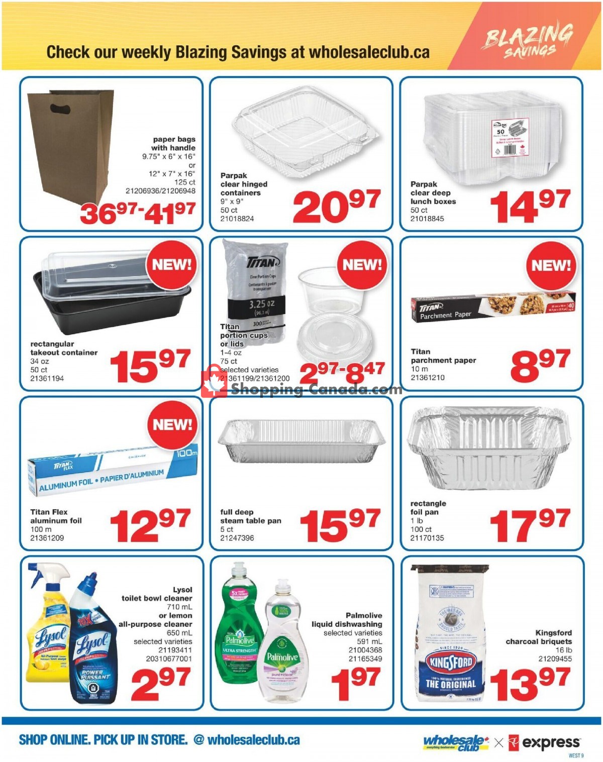 Wholesale Club flyer from Thursday April 29, 2021 to Wednesday July 7, 2021 - page 9