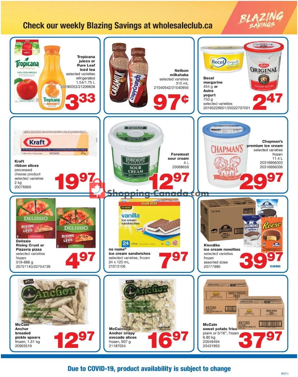 Wholesale Club flyer from Thursday April 30, 2020 to Tuesday June 30, 2020 - page 5