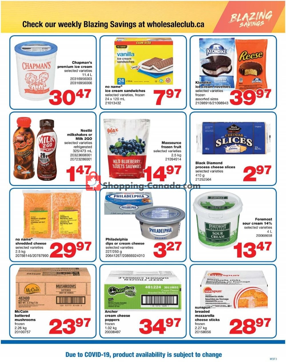 Wholesale Club flyer from Thursday July 2, 2020 to Wednesday September 9, 2020 - page 3