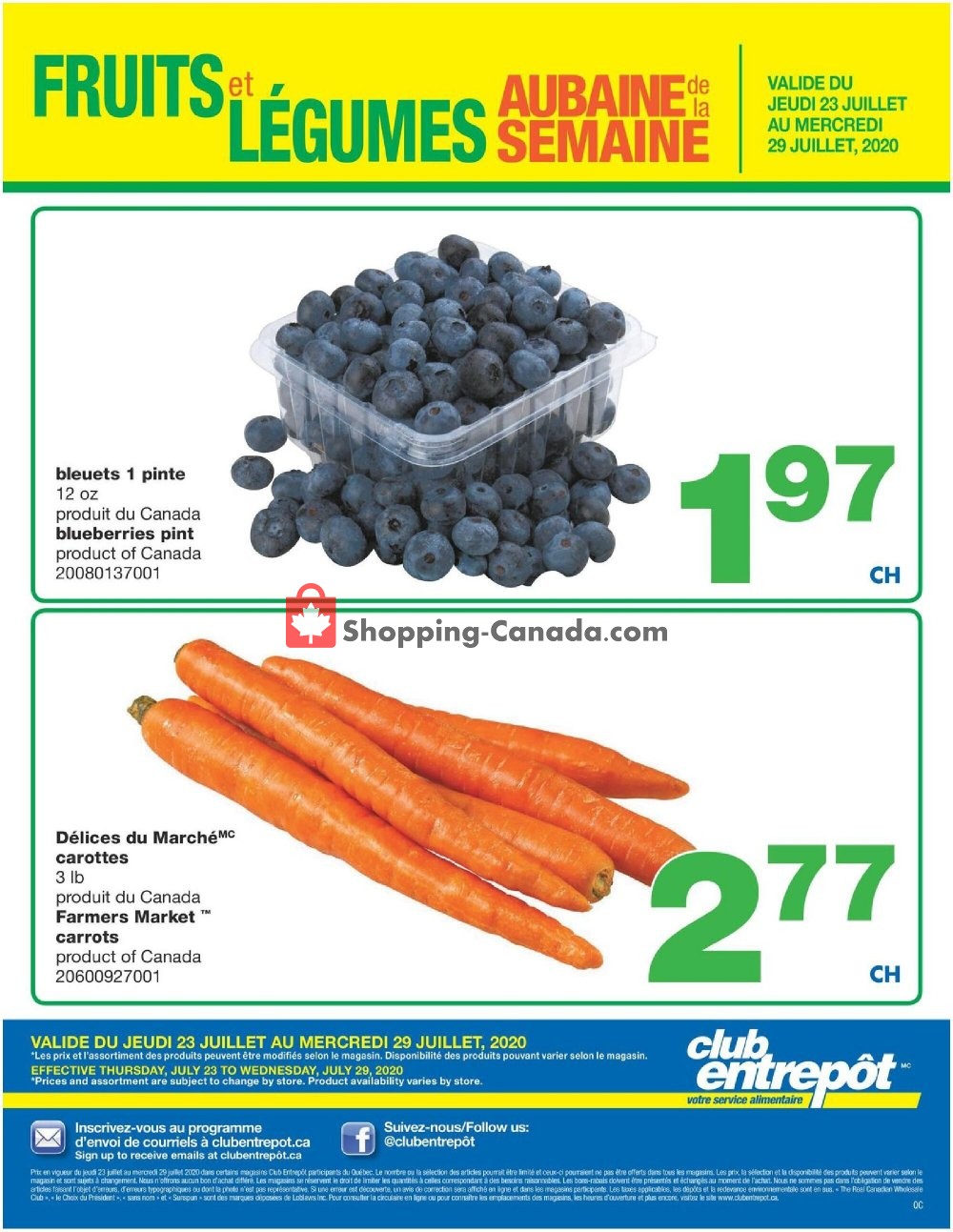 Wholesale Club flyer from Thursday July 23, 2020 to Wednesday July 29, 2020 - page 2