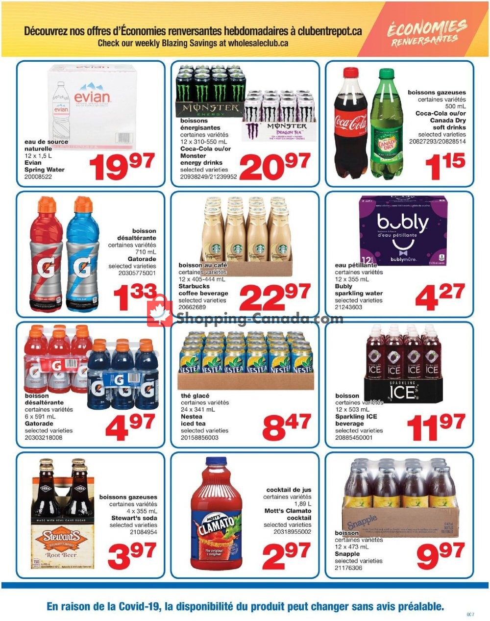 Wholesale Club flyer from Thursday July 2, 2020 to Wednesday September 9, 2020 - page 7