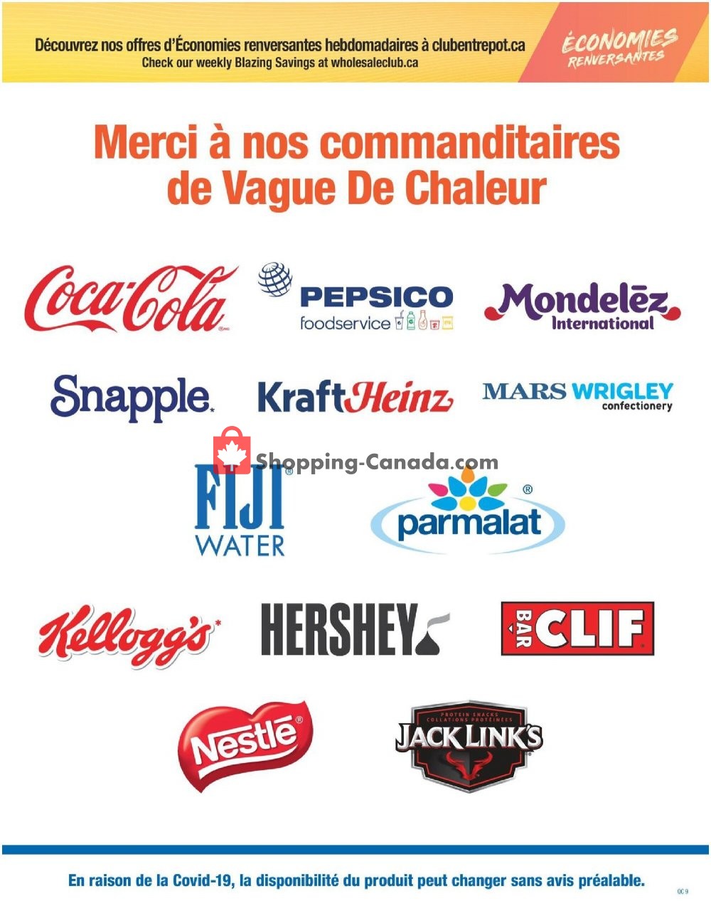 Wholesale Club flyer from Thursday July 2, 2020 to Wednesday September 9, 2020 - page 9