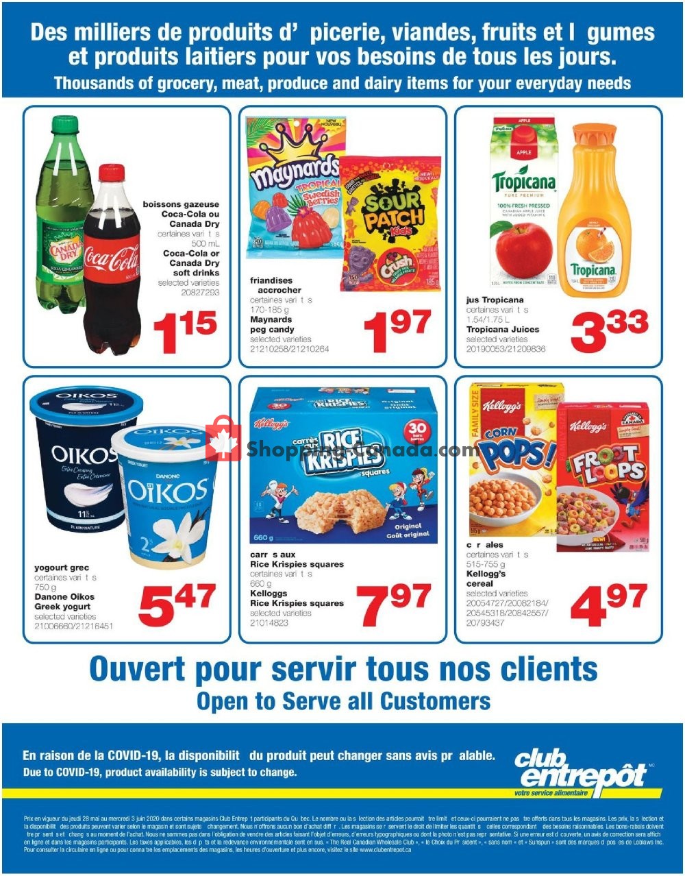 Wholesale Club flyer from Thursday May 28, 2020 to Wednesday June 3, 2020 - page 2