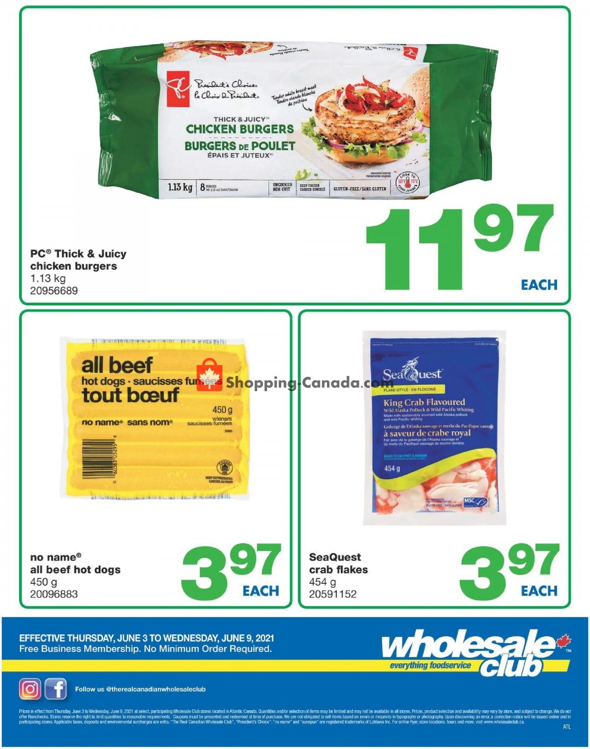 Wholesale Club flyer from Thursday June 3, 2021 to Wednesday June 9, 2021 - page 2