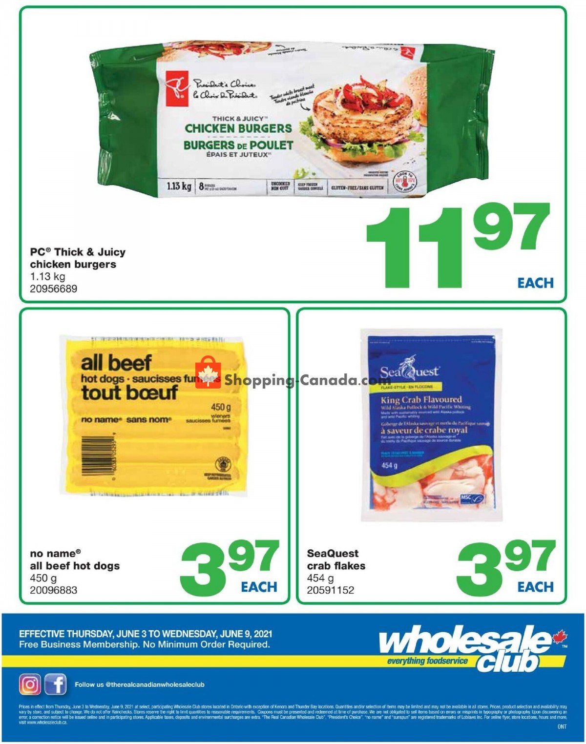 Wholesale Club flyer from Thursday June 3, 2021 to Wednesday June 9, 2021 - page 2