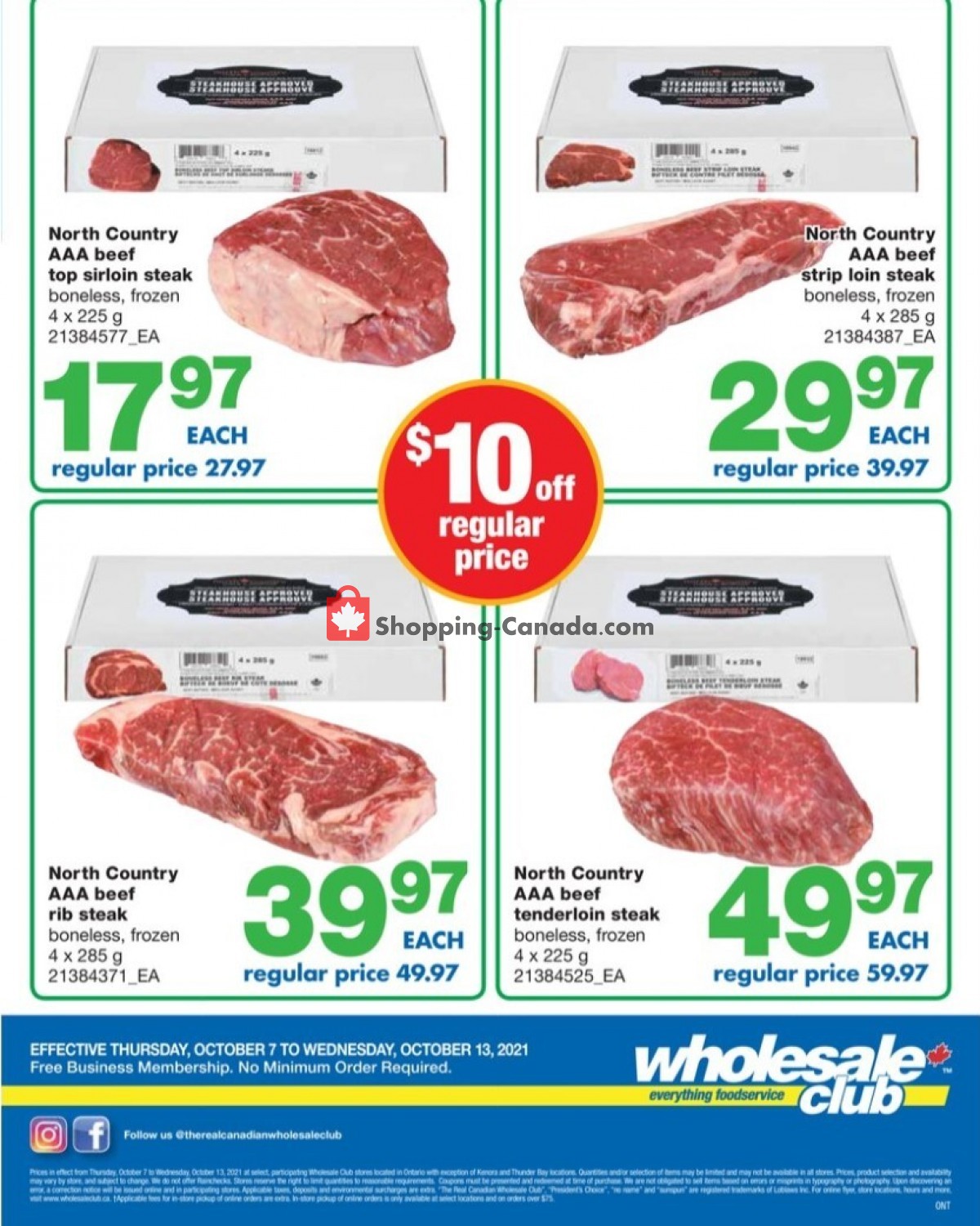 Wholesale Club flyer from Thursday October 7, 2021 to Wednesday October 13, 2021 - page 2