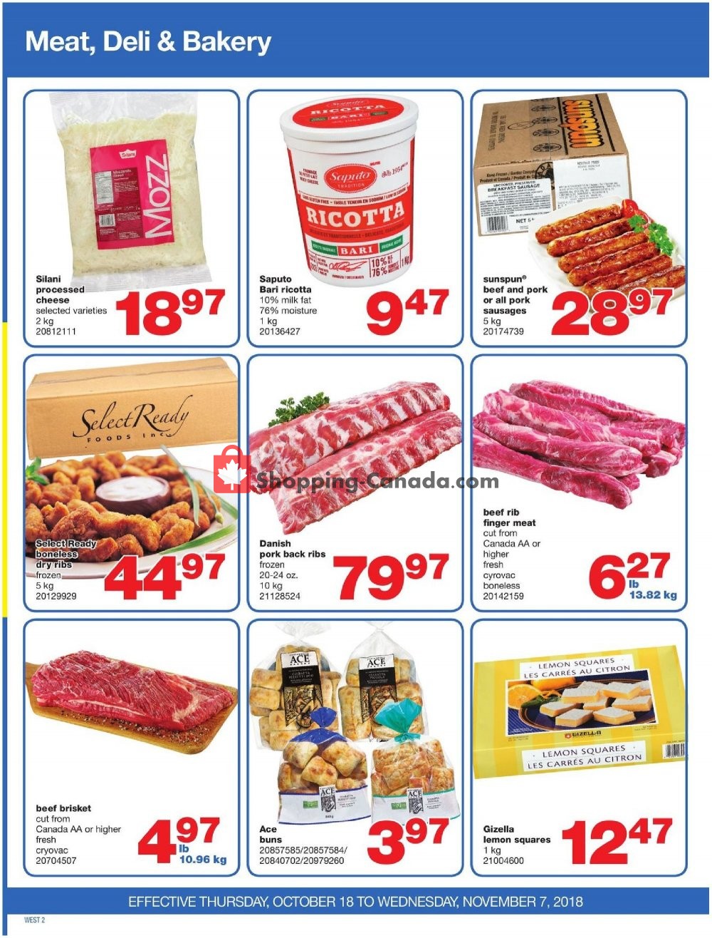 Wholesale Club flyer from Thursday October 18, 2018 to Wednesday November 7, 2018 - page 2