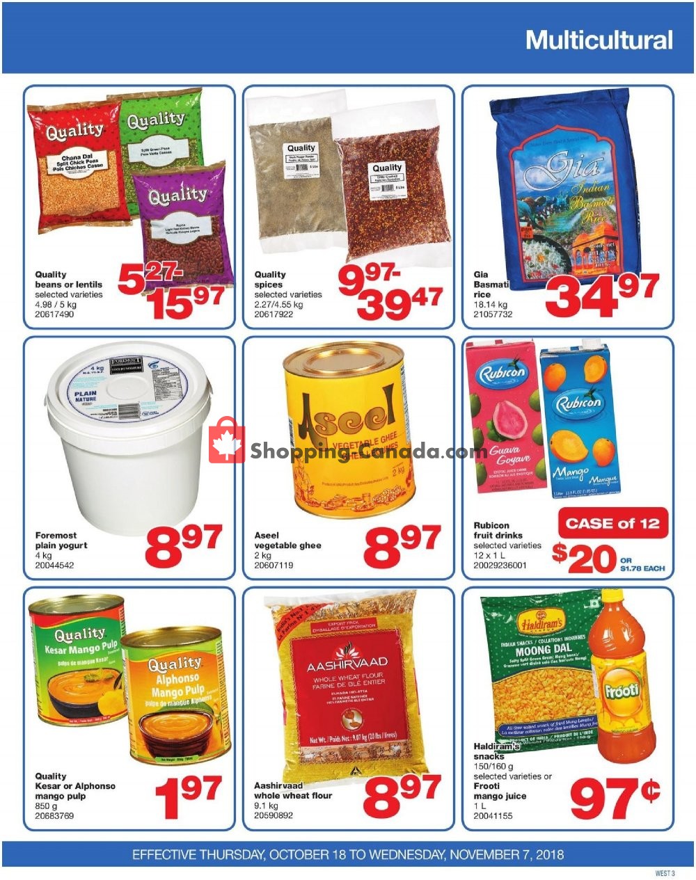 Wholesale Club flyer from Thursday October 18, 2018 to Wednesday November 7, 2018 - page 3
