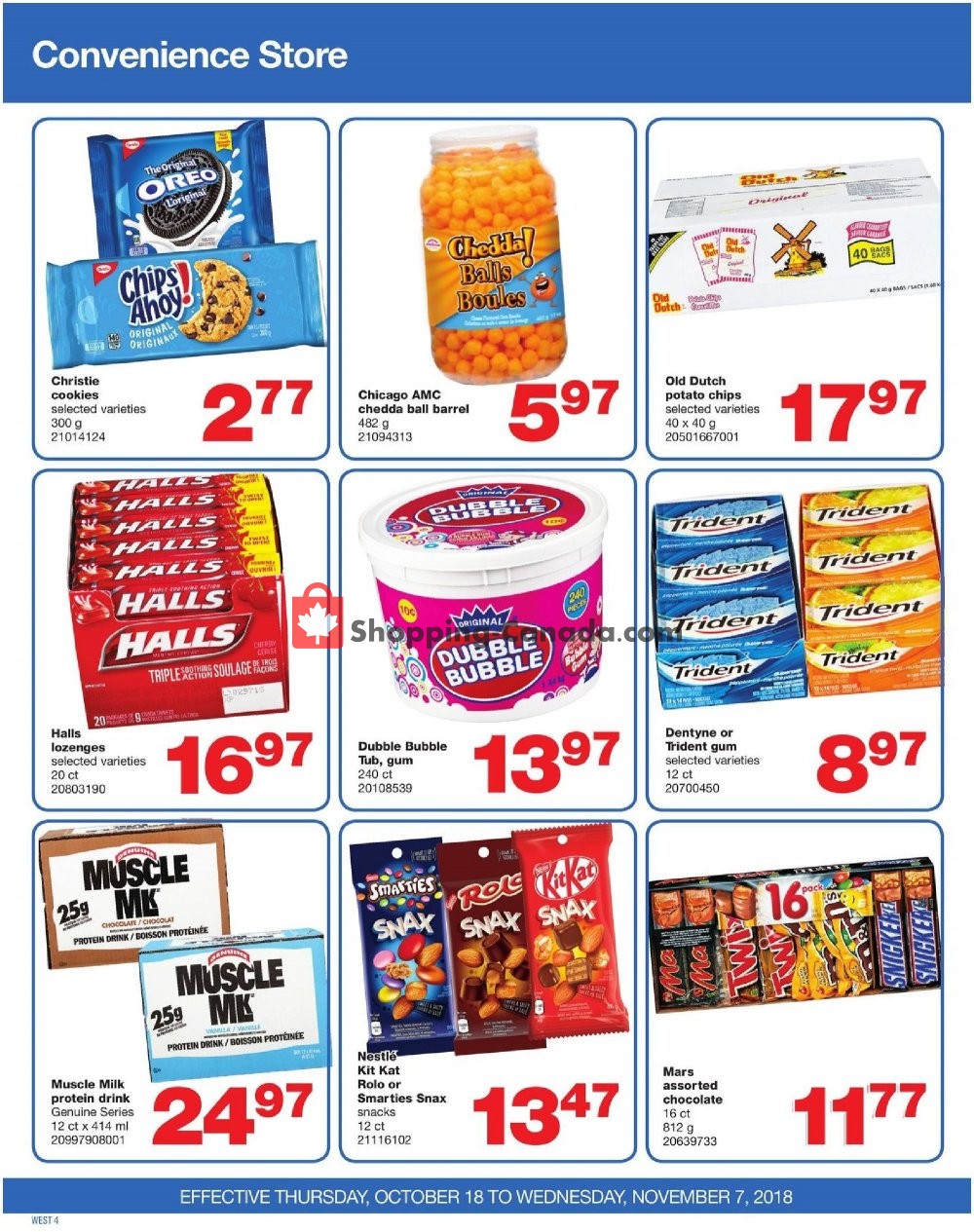Wholesale Club flyer from Thursday October 18, 2018 to Wednesday November 7, 2018 - page 4