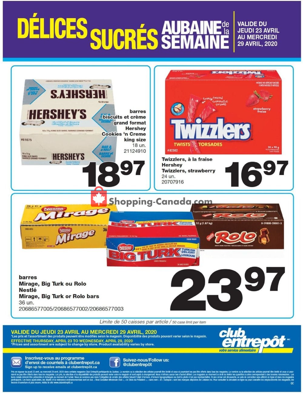 Wholesale Club flyer from Thursday April 23, 2020 to Wednesday April 29, 2020 - page 2