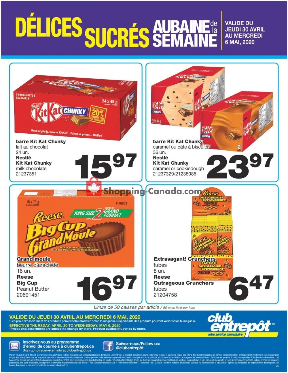 Wholesale Club flyer from Thursday April 30, 2020 to Wednesday May 6, 2020 - page 2