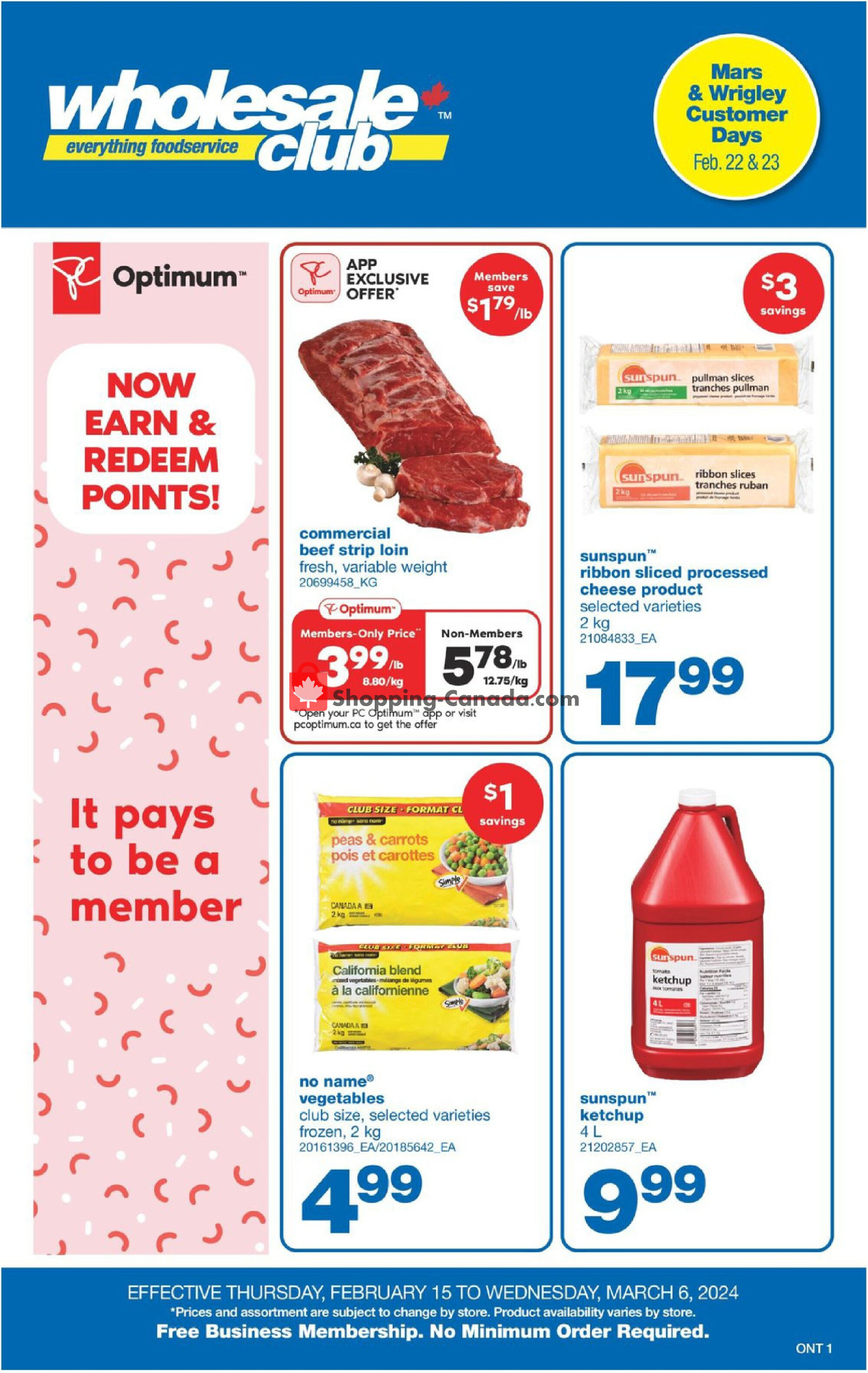 Wholesale Club flyer from Thursday February 15, 2024 to Wednesday March 6, 2024 - page 2