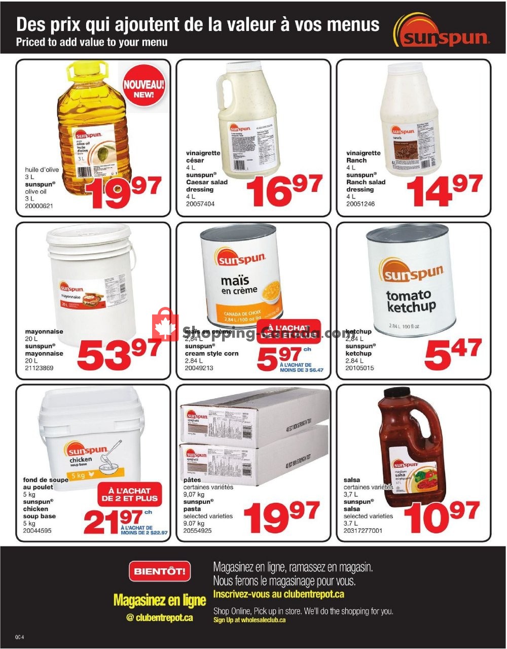 Wholesale Club flyer from Thursday January 3, 2019 to Wednesday January 16, 2019 - page 4