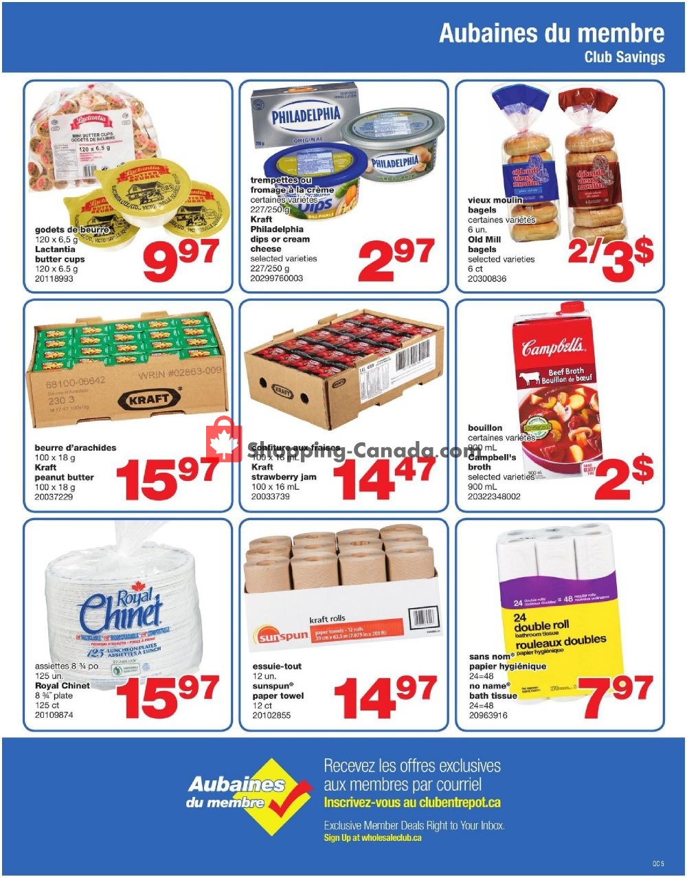 Wholesale Club flyer from Thursday January 3, 2019 to Wednesday January 16, 2019 - page 5