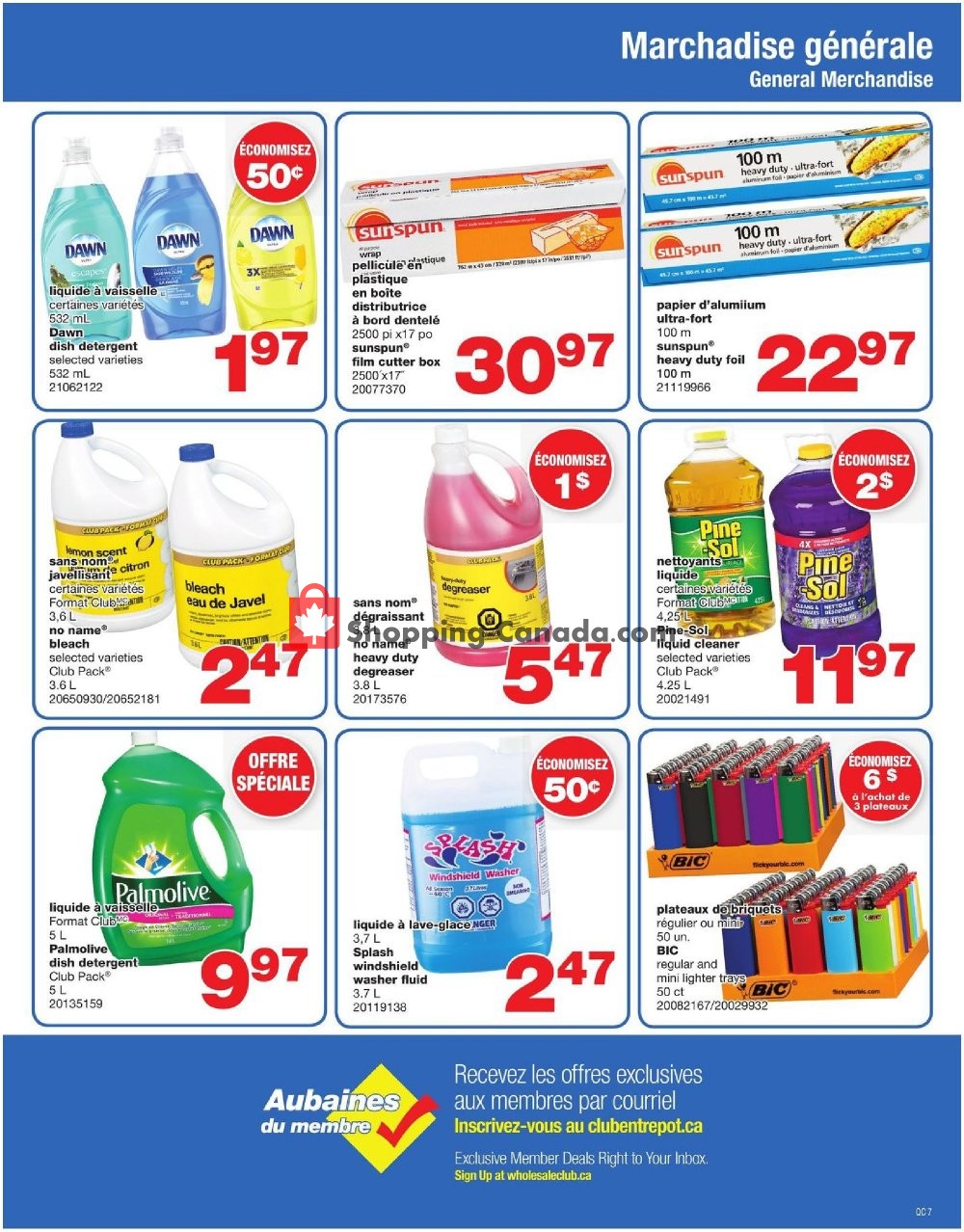 Wholesale Club flyer from Thursday January 3, 2019 to Wednesday January 16, 2019 - page 7