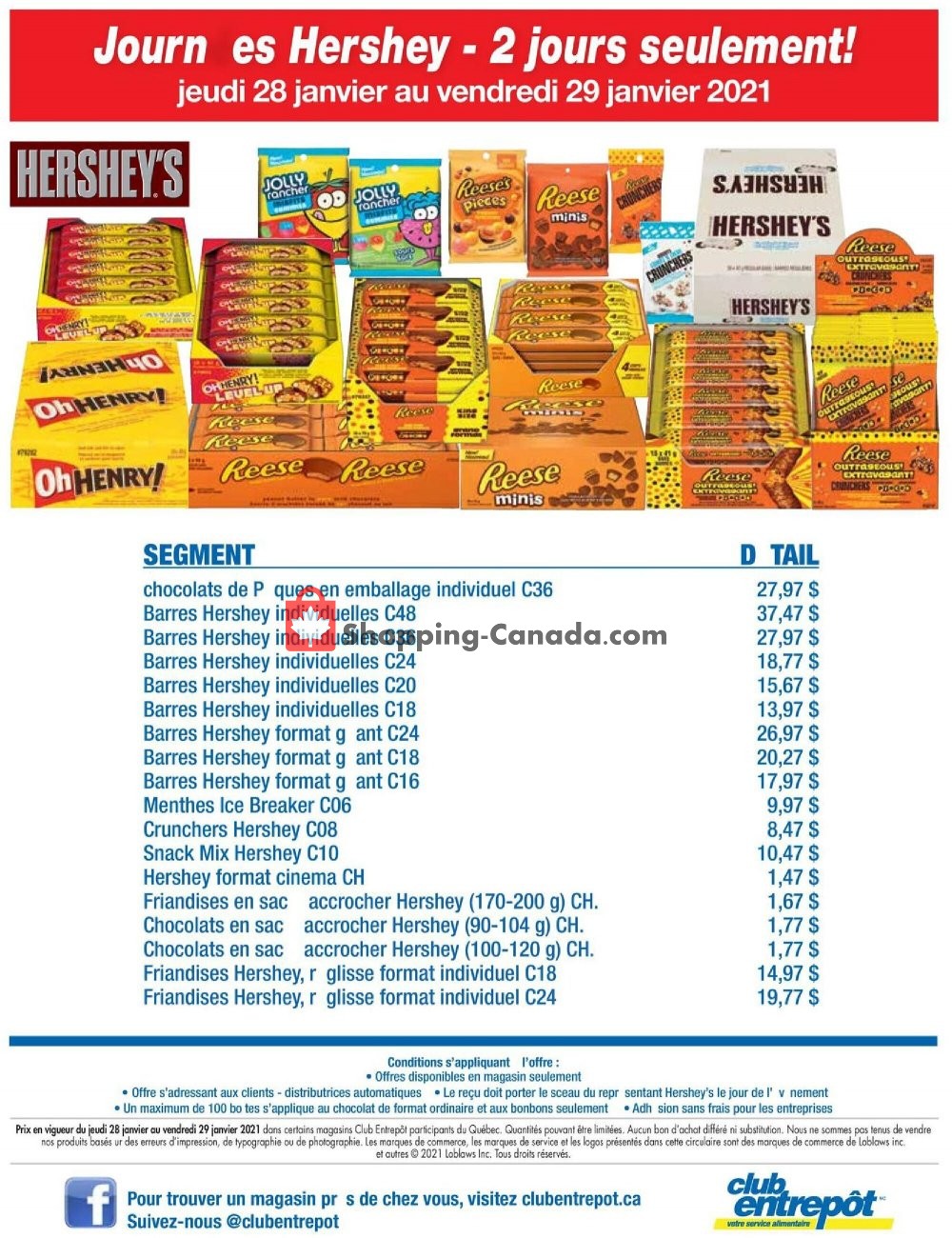 Wholesale Club flyer from Thursday January 28, 2021 to Friday January 29, 2021 - page 1