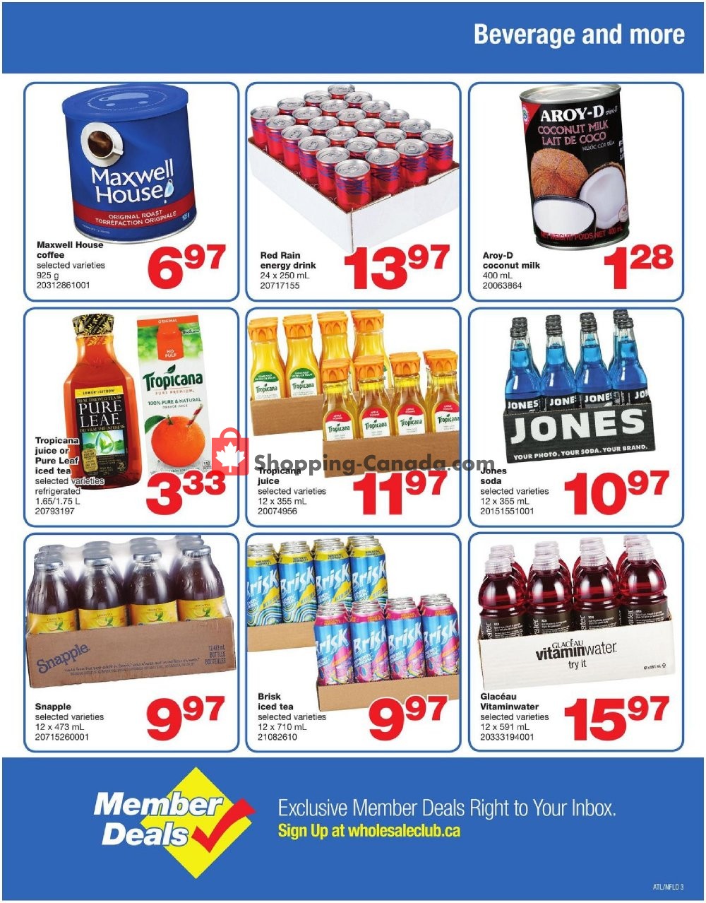 Wholesale Club flyer from Thursday January 3, 2019 to Wednesday January 16, 2019 - page 3