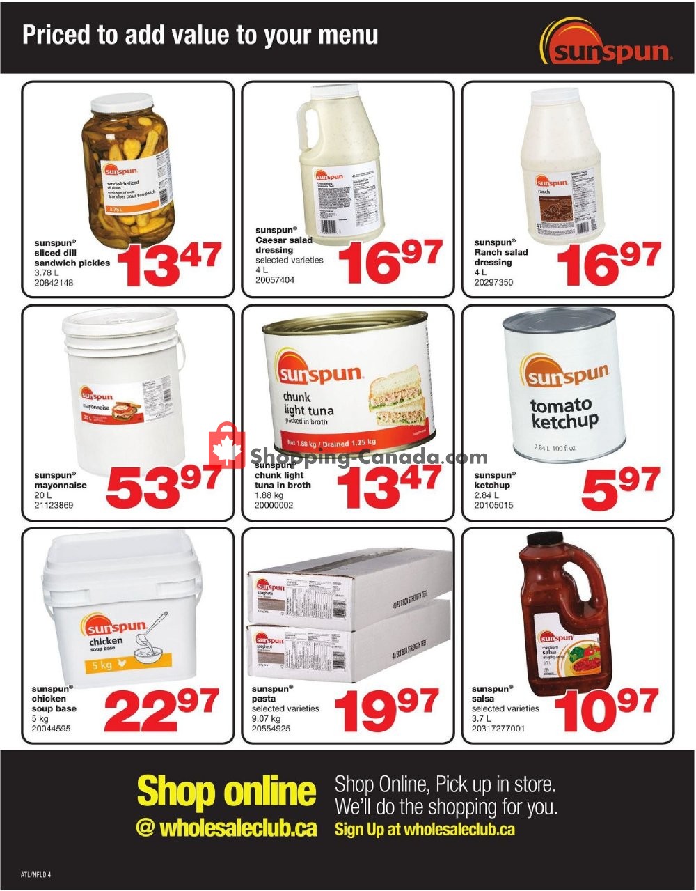 Wholesale Club flyer from Thursday January 3, 2019 to Wednesday January 16, 2019 - page 4