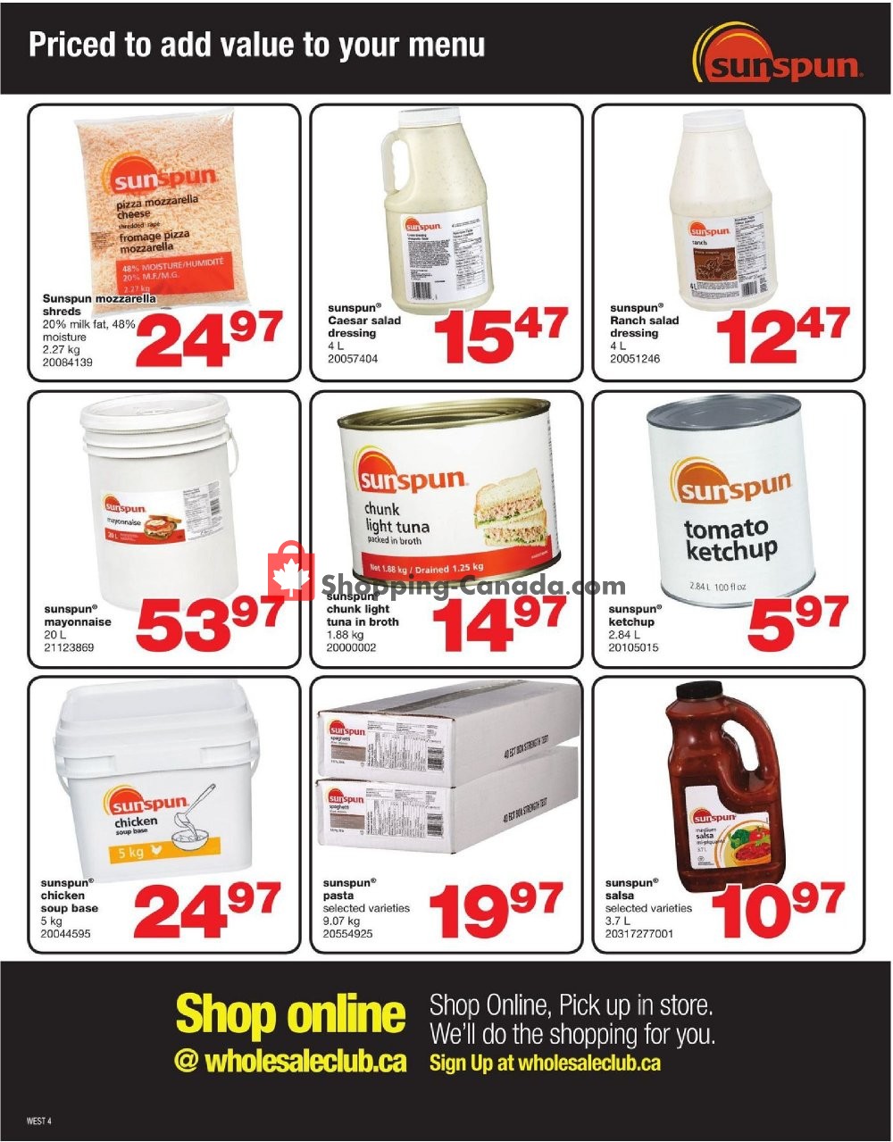 Wholesale Club flyer from Thursday January 3, 2019 to Wednesday January 16, 2019 - page 4