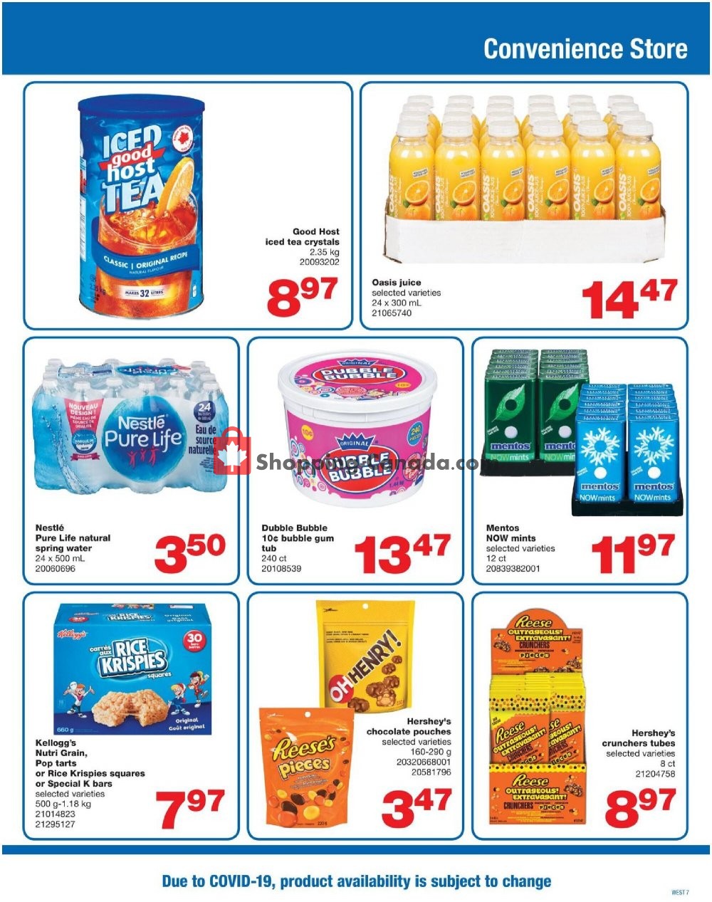 Wholesale Club flyer from Thursday July 23, 2020 to Wednesday August 19, 2020 - page 7
