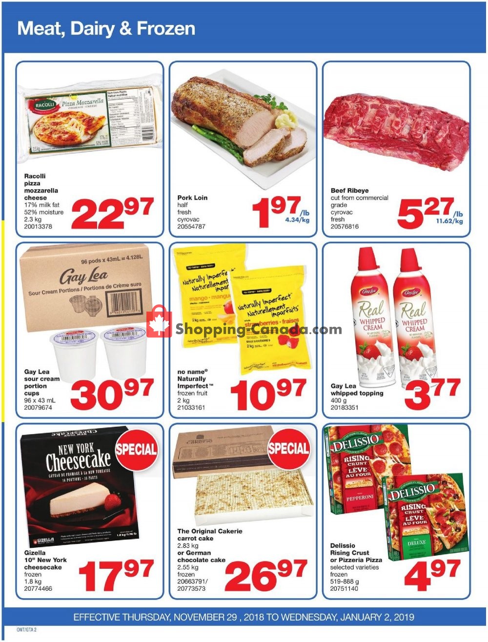 Wholesale Club flyer from Thursday November 29, 2018 to Wednesday January 2, 2019 - page 2