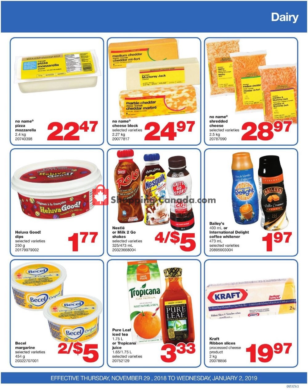 Wholesale Club flyer from Thursday November 29, 2018 to Wednesday January 2, 2019 - page 3