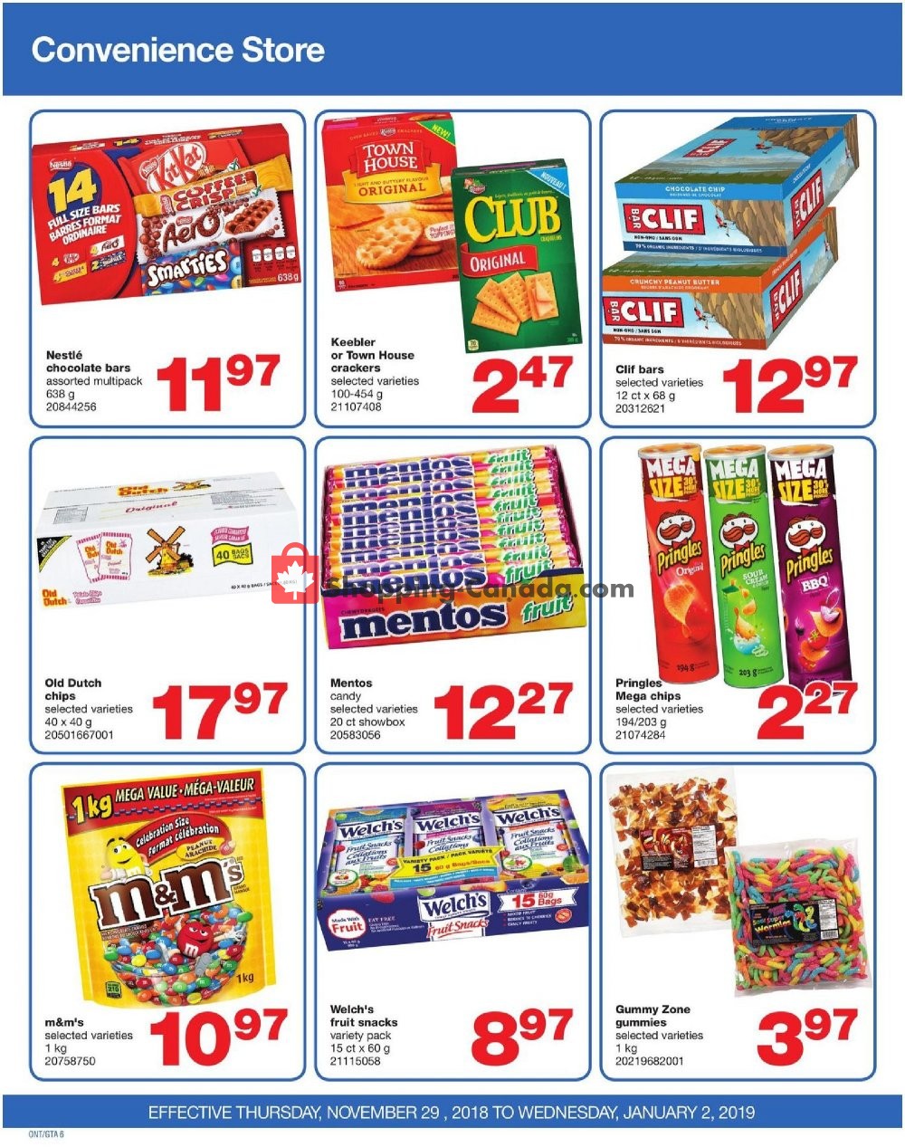 Wholesale Club flyer from Thursday November 29, 2018 to Wednesday January 2, 2019 - page 6