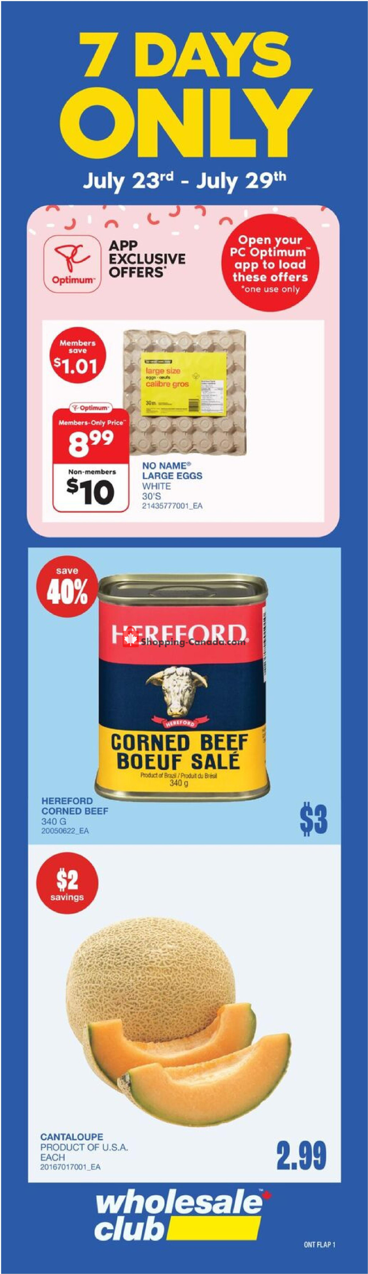 Wholesale Club flyer from Thursday July 16, 2026 to Wednesday August 5, 2026 - page 3