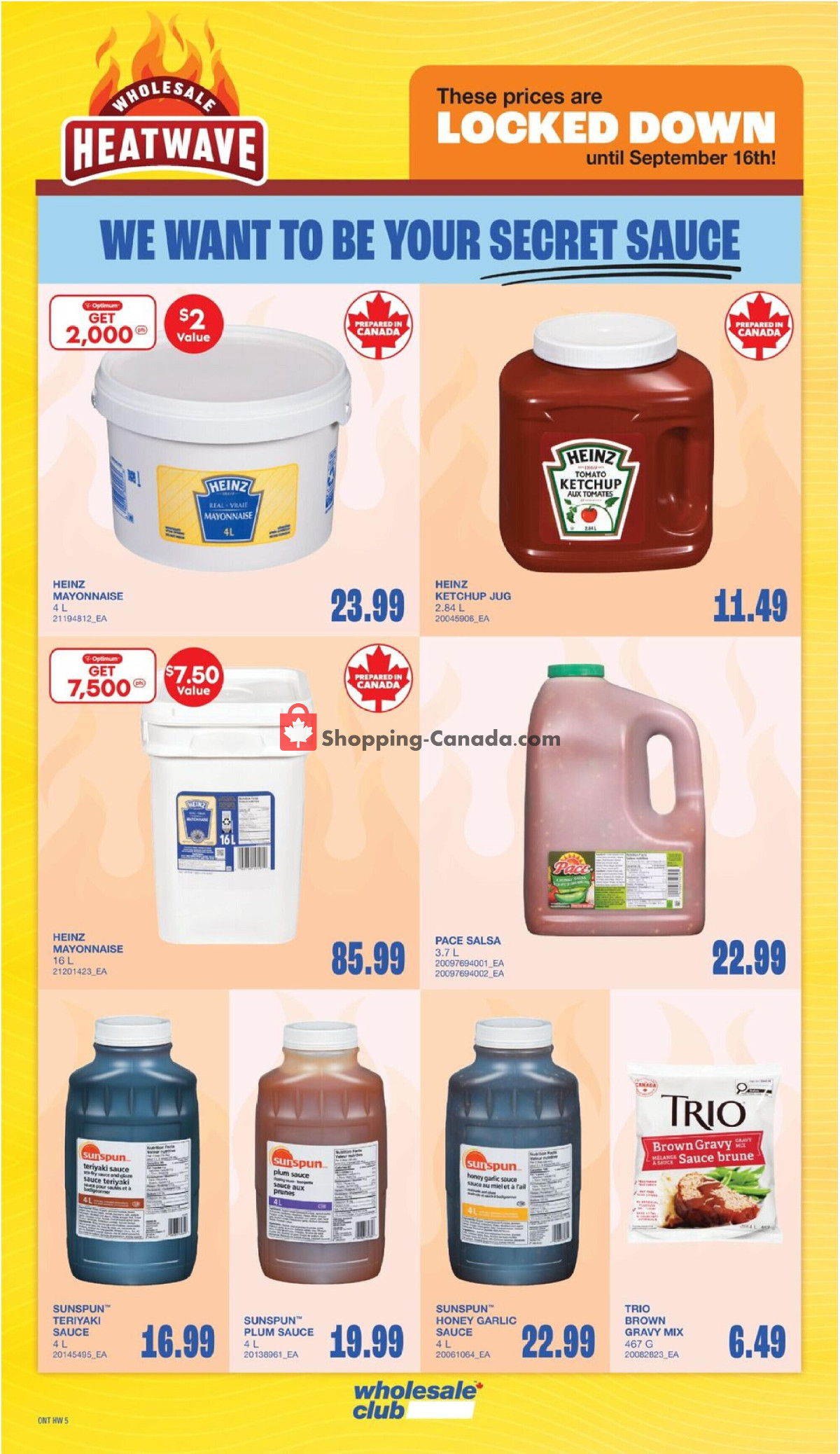 Wholesale Club flyer from Thursday July 16, 2026 to Wednesday September 16, 2026 - page 11