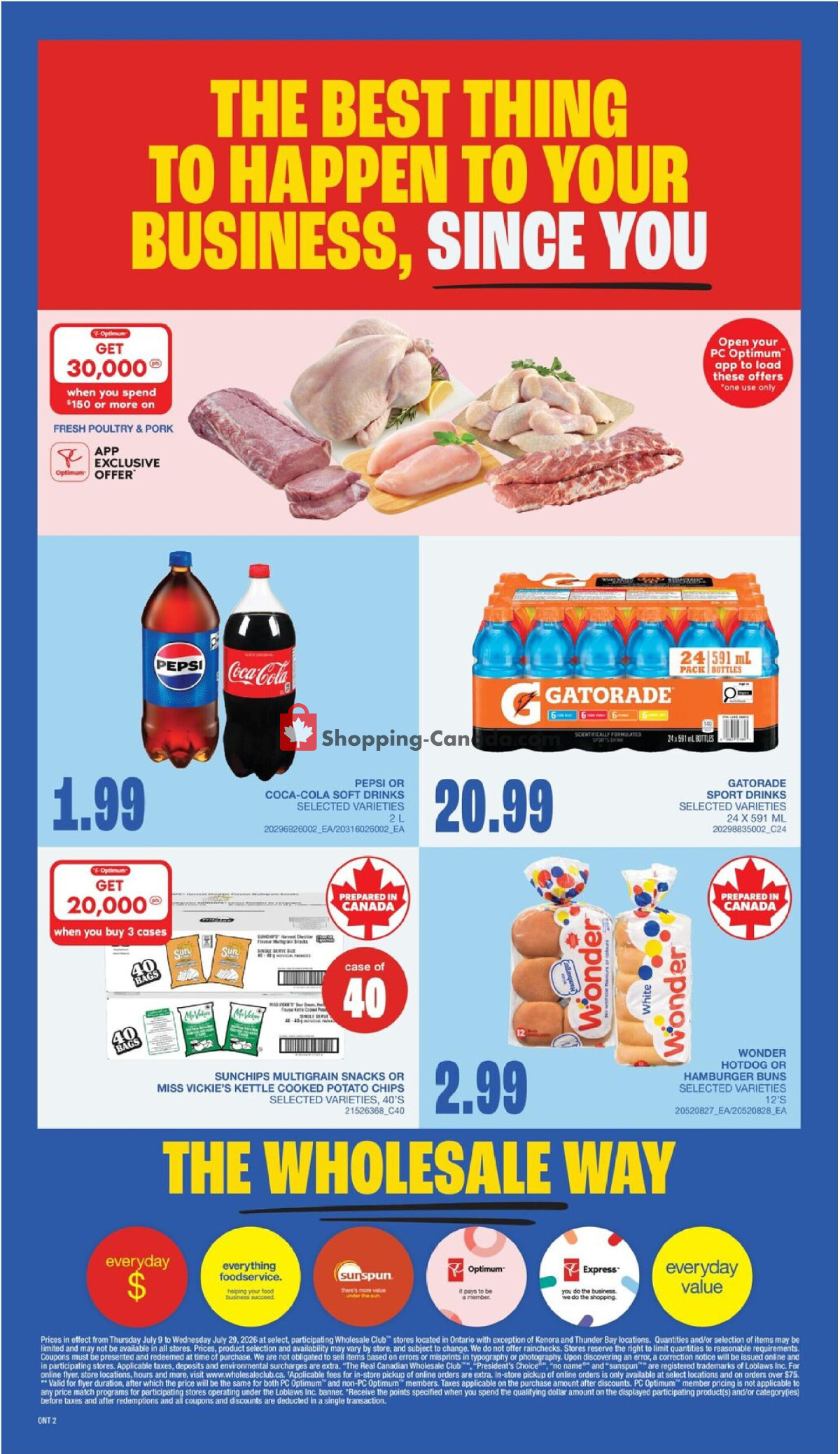 Wholesale Club flyer from Thursday July 16, 2026 to Wednesday September 16, 2026 - page 6