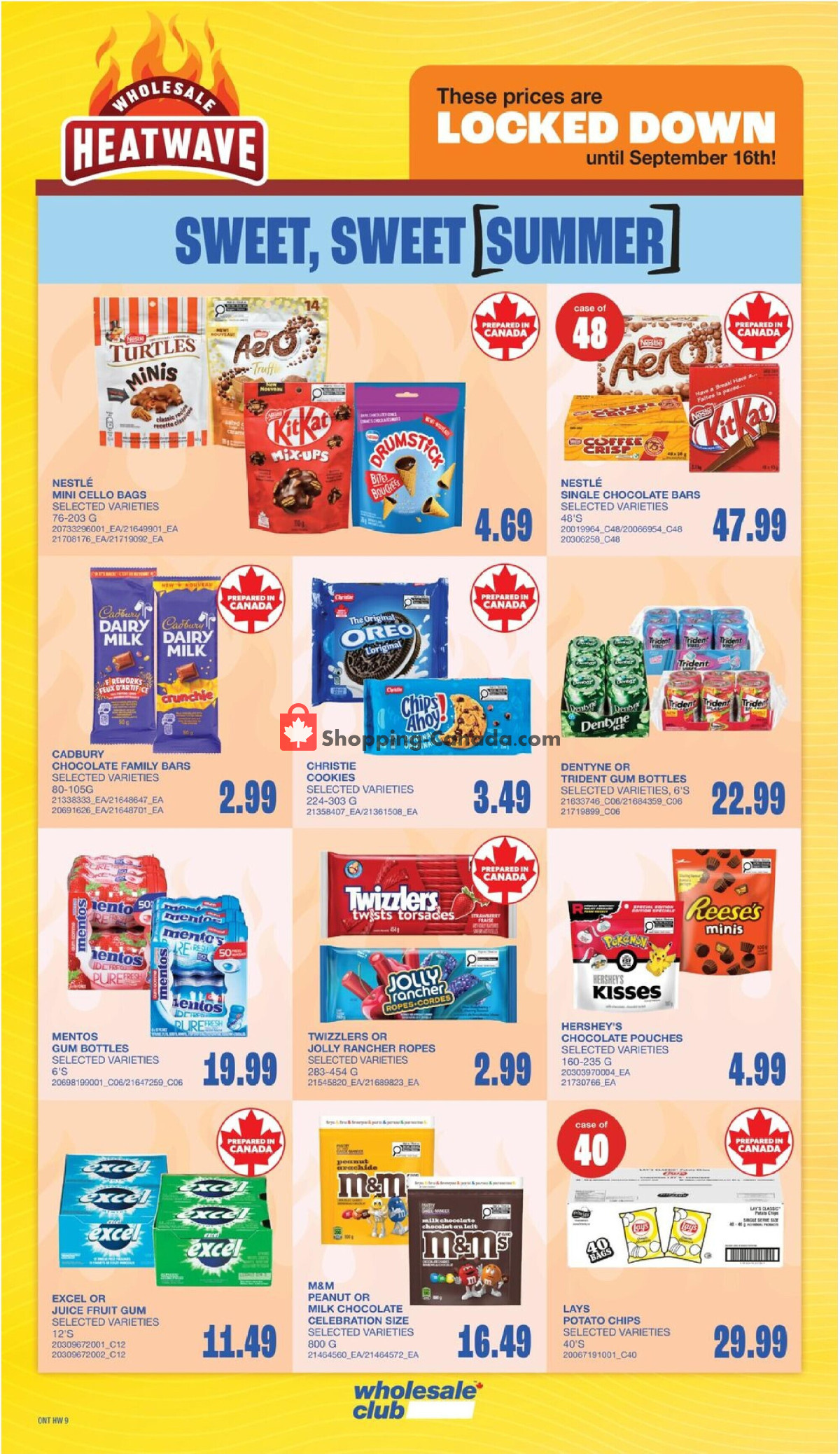 Wholesale Club flyer from Thursday July 30, 2026 to Wednesday August 19, 2026 - page 13