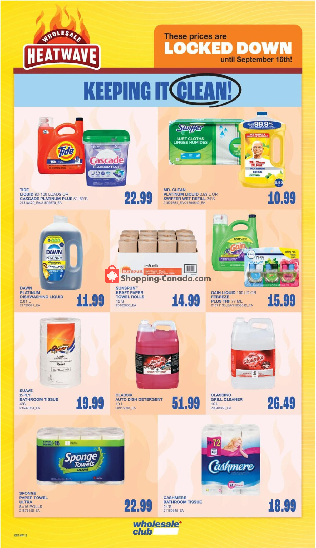 Wholesale Club flyer from Thursday July 30, 2026 to Wednesday August 19, 2026 - page 16