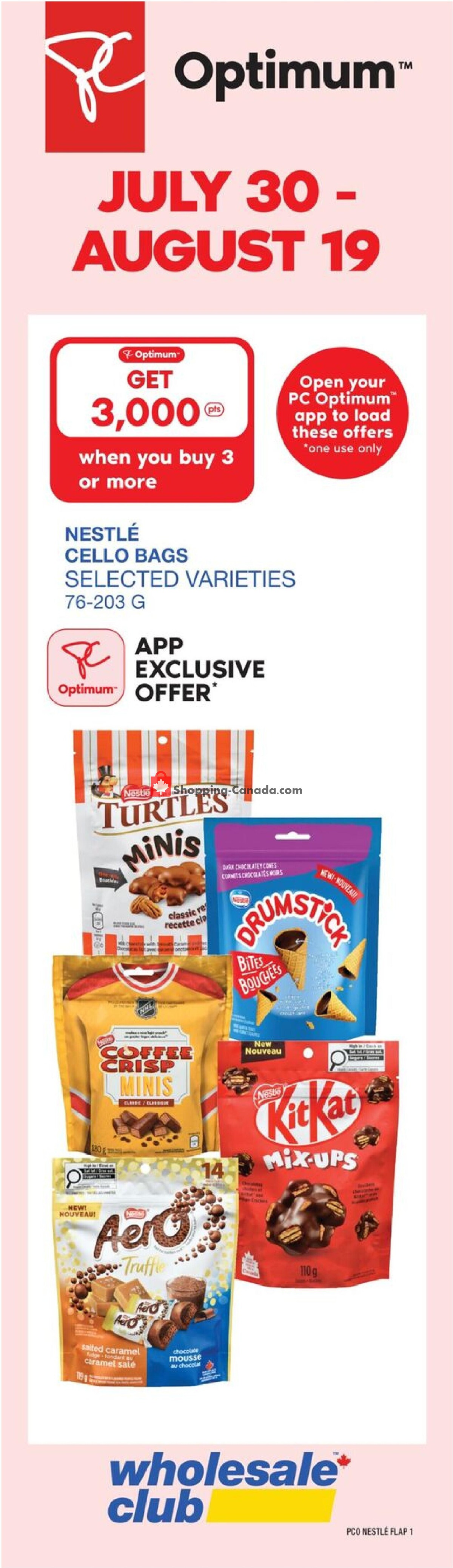 Wholesale Club flyer from Thursday July 30, 2026 to Wednesday August 19, 2026 - page 3