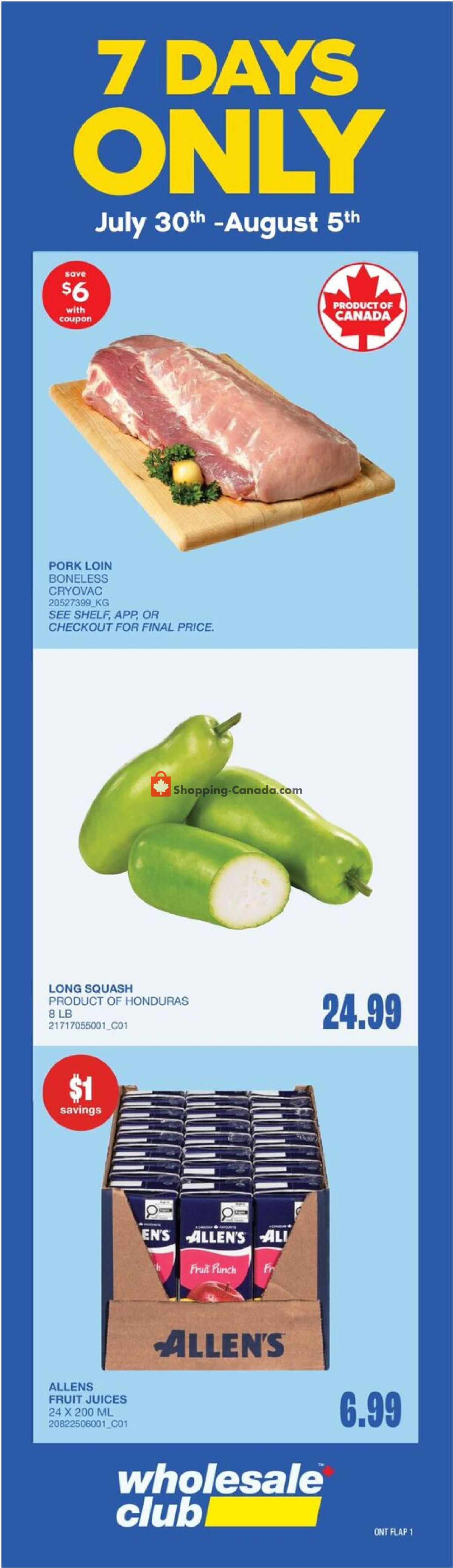 Wholesale Club flyer from Thursday July 30, 2026 to Wednesday August 19, 2026 - page 4