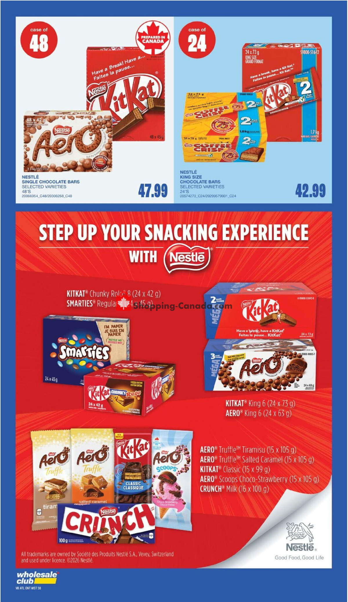 Wholesale Club flyer from Thursday July 30, 2026 to Wednesday August 19, 2026 - page 49