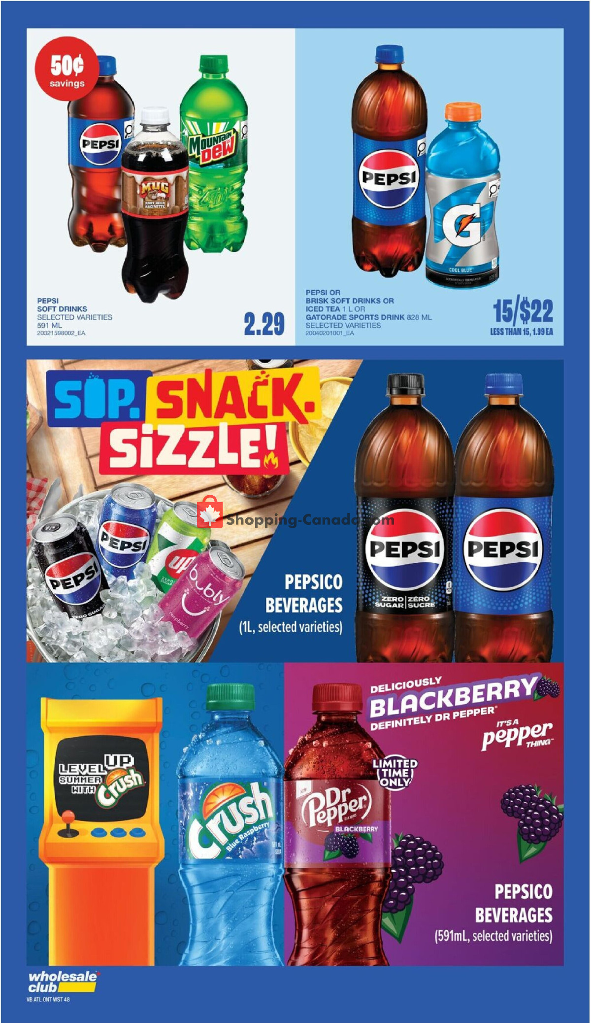 Wholesale Club flyer from Thursday July 30, 2026 to Wednesday August 19, 2026 - page 58