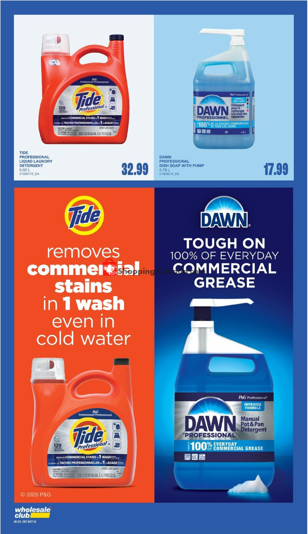 Wholesale Club flyer from Thursday July 30, 2026 to Wednesday August 19, 2026 - page 65