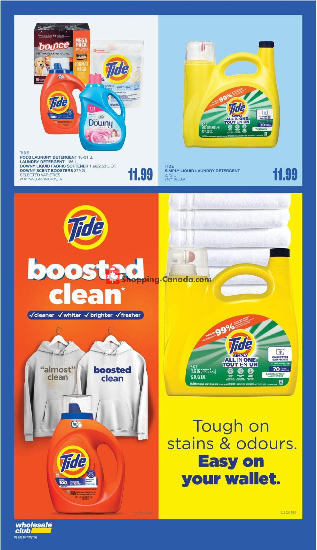 Wholesale Club flyer from Thursday July 30, 2026 to Wednesday August 19, 2026 - page 66