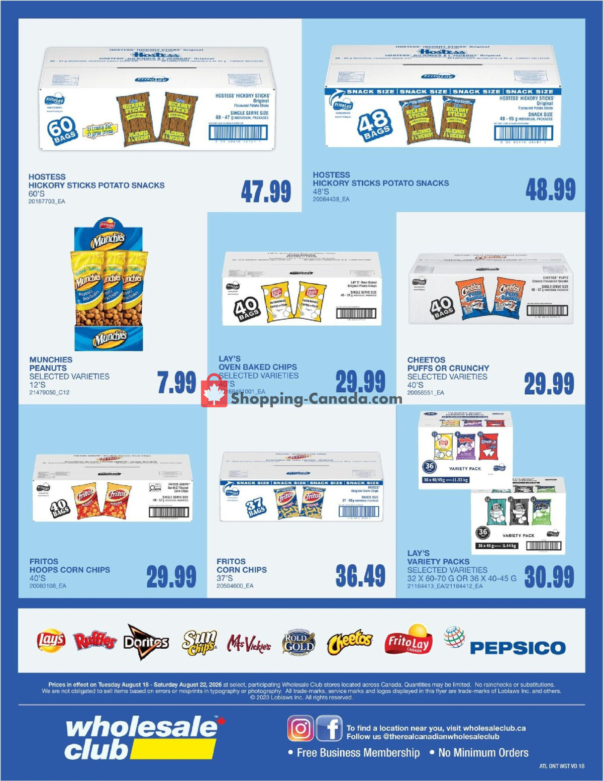 Wholesale Club flyer from Thursday August 20, 2026 to Wednesday September 16, 2026 - page 10