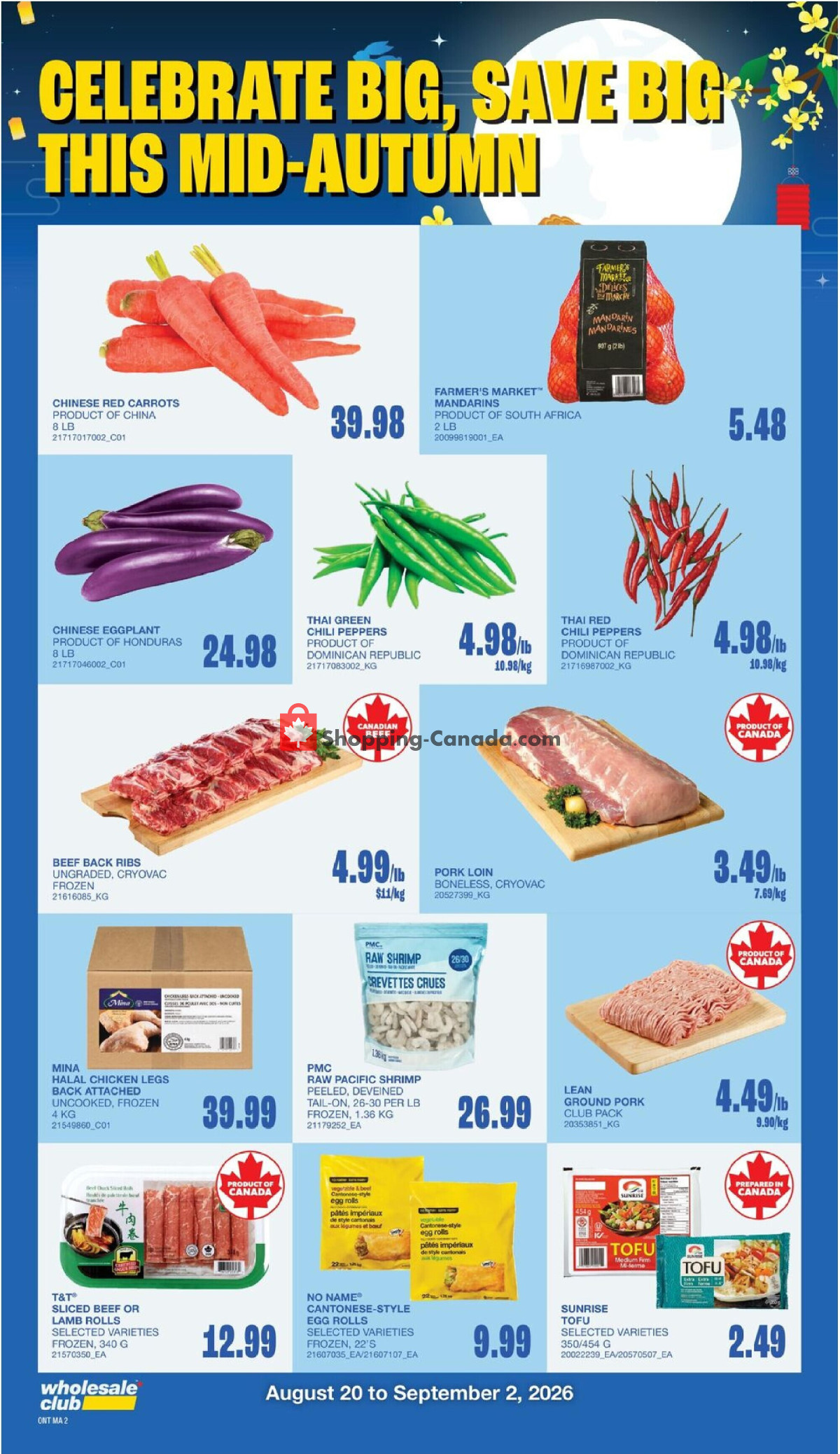 Wholesale Club flyer from Thursday August 20, 2026 to Wednesday September 16, 2026 - page 12