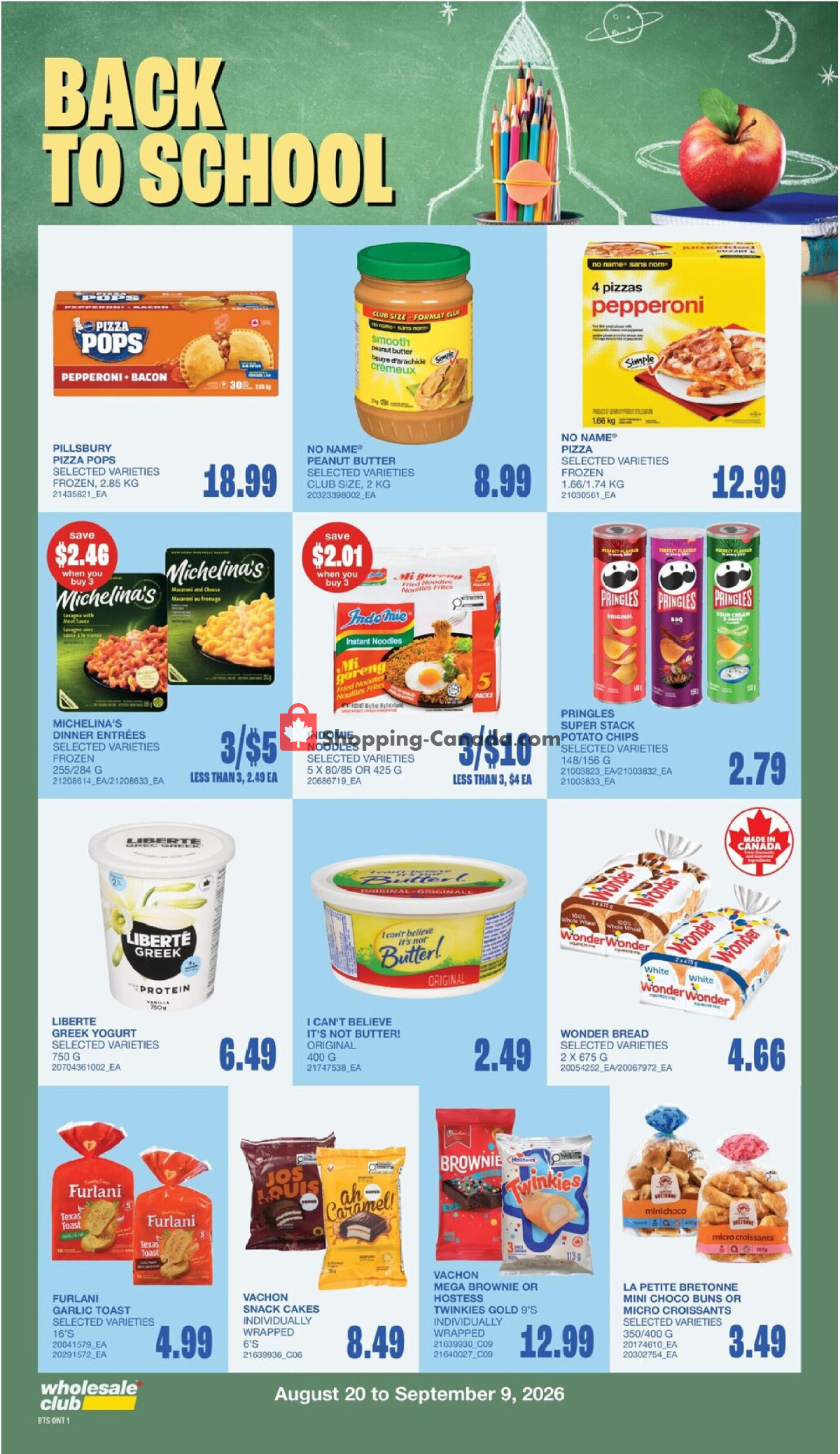 Wholesale Club flyer from Thursday August 20, 2026 to Wednesday September 16, 2026 - page 14