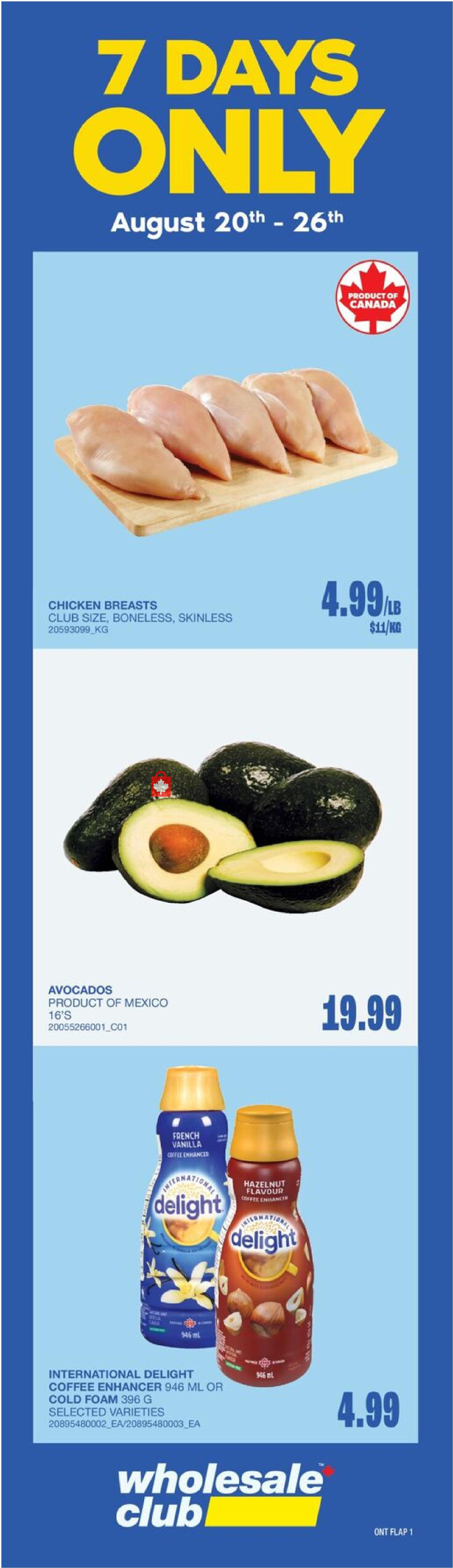 Wholesale Club flyer from Thursday August 20, 2026 to Wednesday September 16, 2026 - page 2